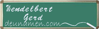 Wendelbert Gerd Visitenkarte